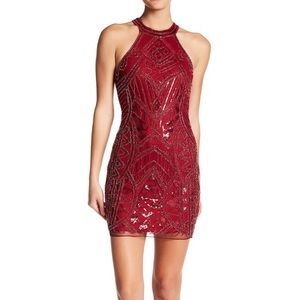 Fitted sequin dress, Never worn!